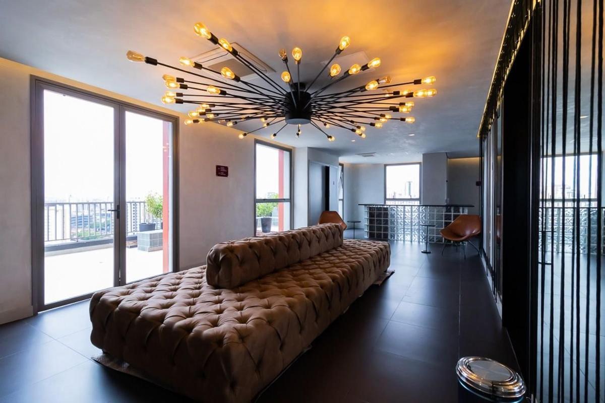상파울루 Studio Em Frente Ao Allianz Parque Com Piscina Na Cobertura - Vn 16 아파트 외부 사진