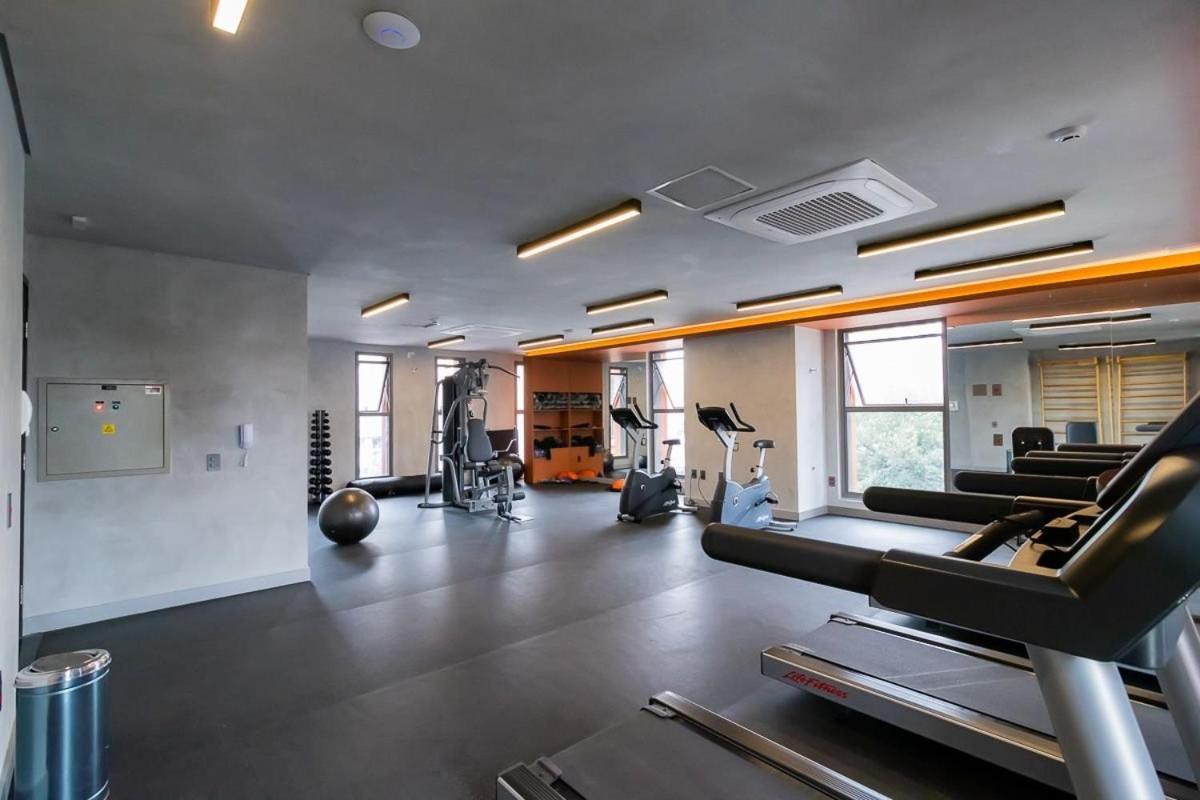 상파울루 Studio Em Frente Ao Allianz Parque Com Piscina Na Cobertura - Vn 16 아파트 외부 사진