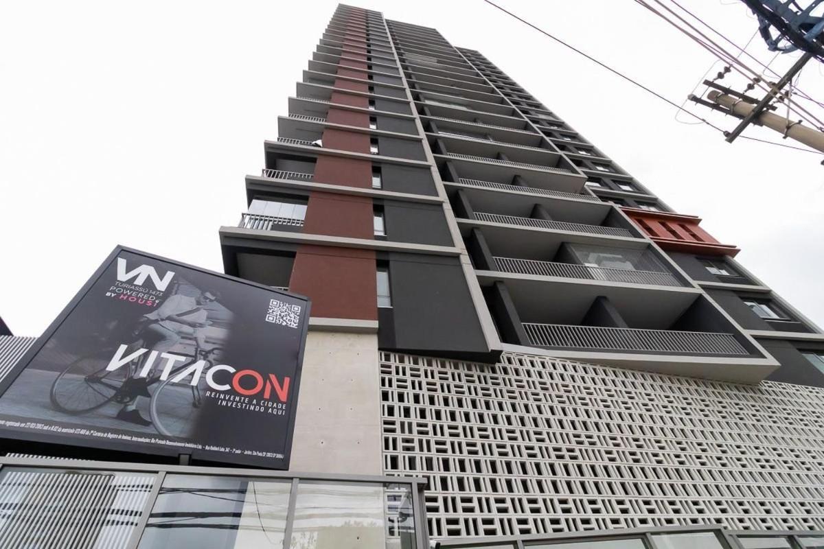 상파울루 Studio Em Frente Ao Allianz Parque Com Piscina Na Cobertura - Vn 16 아파트 외부 사진